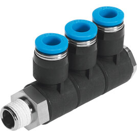 QSLV3-3/8-8 Mehrfachverteiler