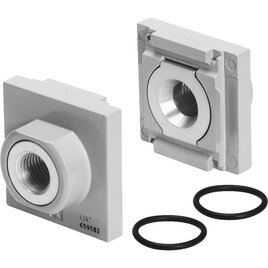 MS4-AGA-EX Anschlussplatte-SET