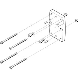 HAPG-SD2-28 Adapterbausatz