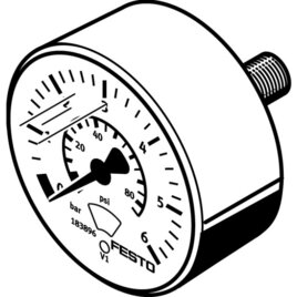 MA-23-6-R1/8 Manometer