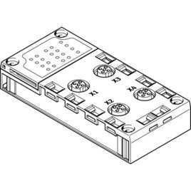 CPX-AB-4-M12X2-5POL-R Anschlussblock