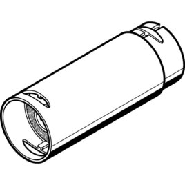 UOMS-3/8 Schalldämpfer-Erweiterung