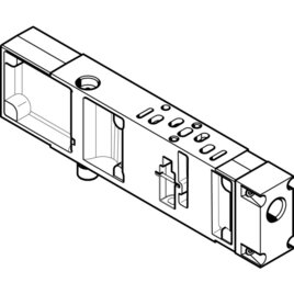 VABF-S4-2-P1A3-N18 Vertikal-Versorgungsplatte