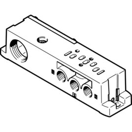 VABS-S4-2S-G18-B-K2 Anschlussplatte