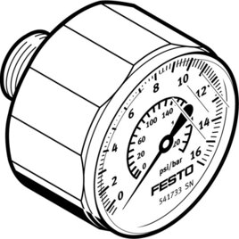 MA-27-16-R1/8 Manometer