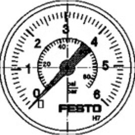 MA-40-6-G1/4-EN Manometer