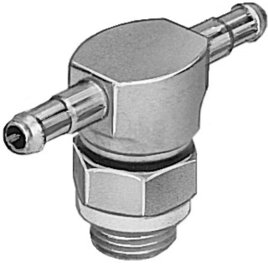 TCN-1/4-PK-6 T-Stecknippel-Verschraubung