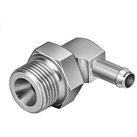 LCN-1/4-PK-4 L-Stecknippel-Verschraubung