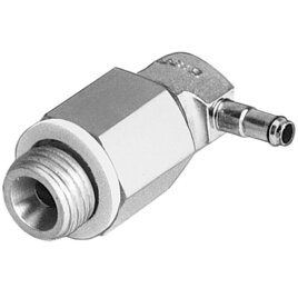 LCNH-1/4-PK-6 L-Stecknippel-Verschraubung