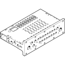 VABM-L1-10HWS1-G18-8-GR Anschlussleiste