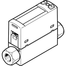 SFAH-50U-G18FS-PNLK-PNVBA-M8 Durchflusssensor