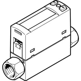 SFAH-200U-G14FS-PNLK-PNVBA-M8 Durchflusssensor