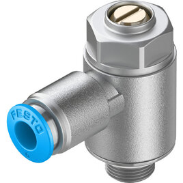 GRLA-1/8-QS-6-MF-D Drossel-Rückschlagventil