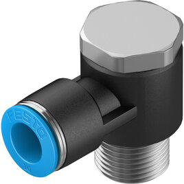 QSLV-3/8-10 L-Steckverschraubung