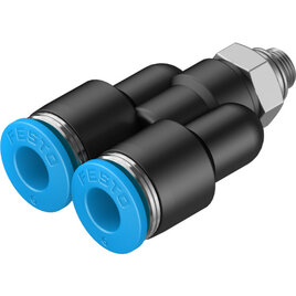 QSY-M5-6 Y-Steckverschraubung