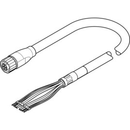 NEBM-M16G8-E-2.5-Q9-LE8-1 Motorleitung