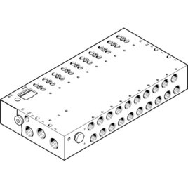 VABM-L1-18W-G38-6-G Anschlussleiste