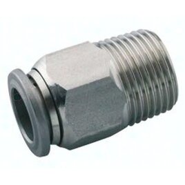 Gerade Einschraubverschr.  6-R1/4 Edelst S01250628