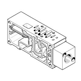 Verkettungsplatten für VSVA, ISO 15407-2, ISO 5599