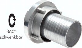 Storz-Kupplungen mit Schlauchstutzen für9DB5650