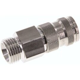 Kupplungsdosen mit Außengewinde, Kugelve61C0450