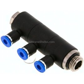 Mehrfachverteiler (3-fach), zylindrische079132400