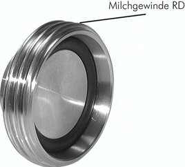Blindgewindestutzen für Kegelstutzen (MiB0BD1050