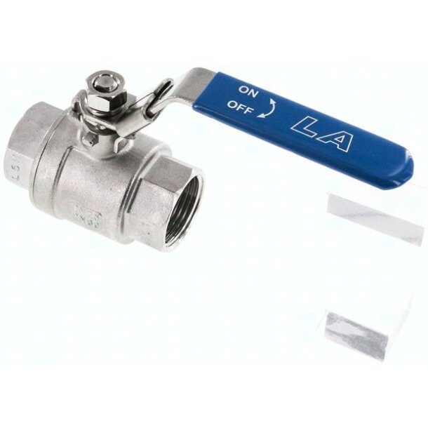 Edelstahl-Kugelhähne 2-teilig, sehr leicCD9A48167100